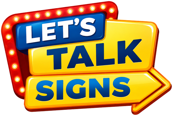 Lets Talk Signs logo