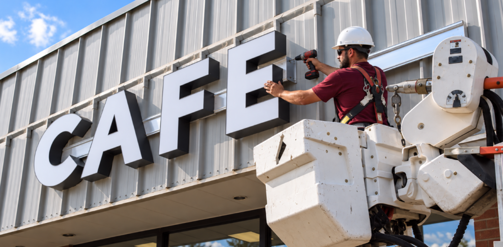 How to Install Face-Lit Channel Letters on a Raceway: The Complete Field Guide
