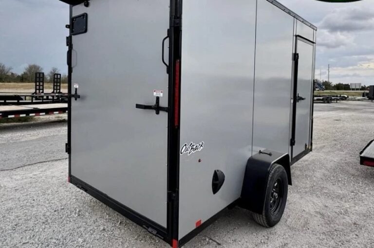 2026 Pace American 6 × 12 enclosed trailer