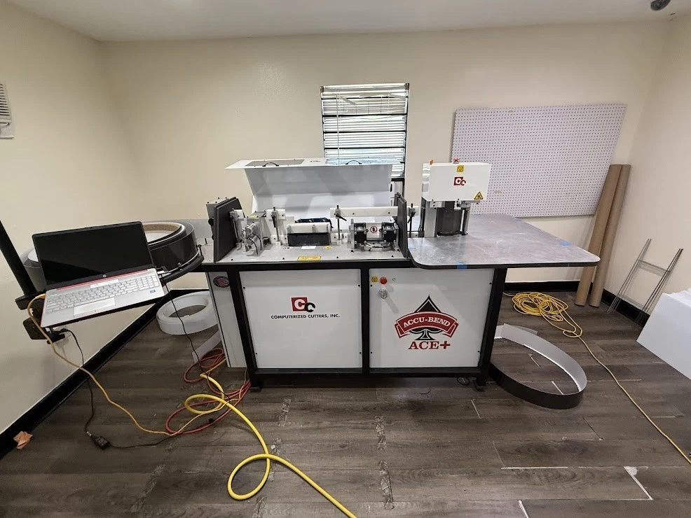 Accu-Bend Ace Plus Channel Letter Bending Machine view 2