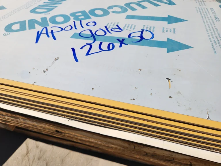 11.5-foot aluminum composite sign panel
