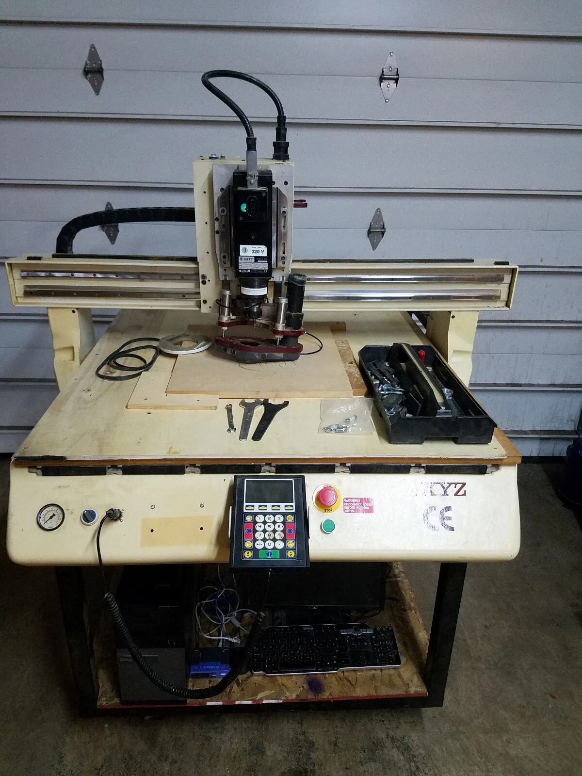 2016 AXYZ CNC router with A2MC controller view 3